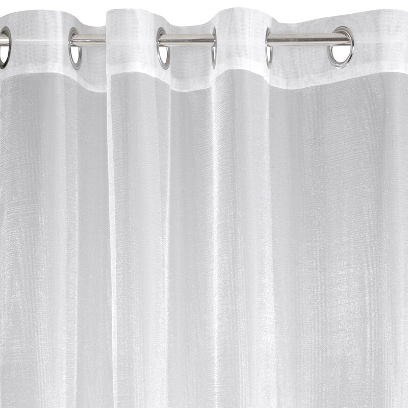 Firana gotowa ESEL biała 350 x 250 cm – rozświetla wnętrze