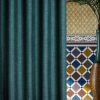Zasłona gotowa TC/MOROCCO ciemnoturkusowa 140x250 – zaciemnia i chroni