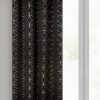Zasłona gotowa Abella czarna 135 x 250 cm – zapewnia zaciemnienie