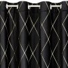 Zasłona gotowa Pierre Cardin Margo czarna 140 X 250 cm – z aksamitnego welwetu