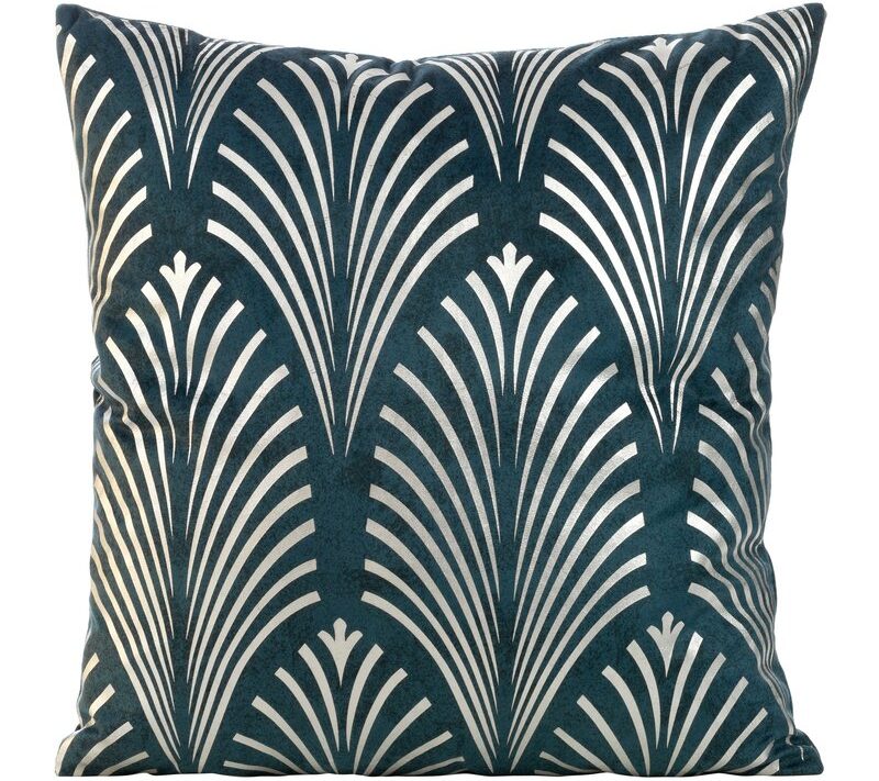 Poszewka Blink granatowa 45 x 45 cm – doda szyku sofie
