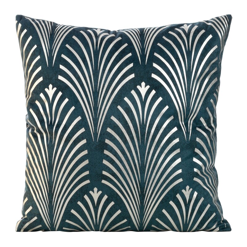 Poszewka Blink granatowa 45 x 45 cm – doda szyku sofie