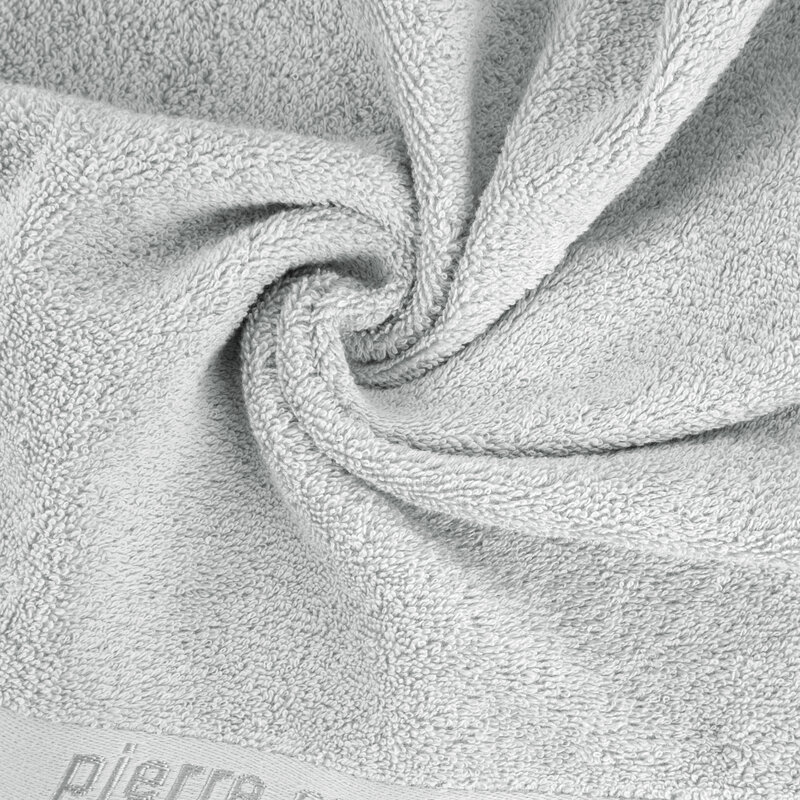 Komplet ręczników Pierre Cardin Evi srebrny 40 X 34 X 9 CM – miękki i chłonny