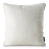 Poszewka velvet LILI biała 40 x 40 cm – doda przytulności