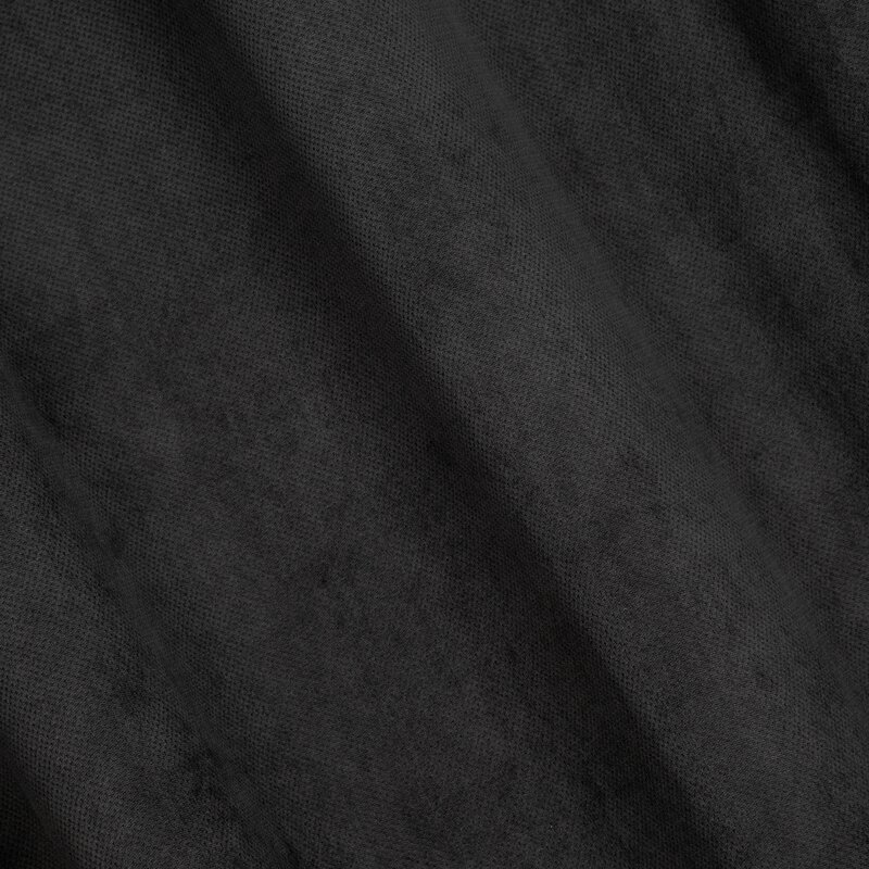 Zasłona gotowa MILO czarna 140 X 250 CM – aksamitna i zaciemniająca
