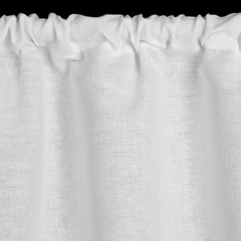 Firana gotowa Clarie biała 150 x 60 cm – rozprasza światło