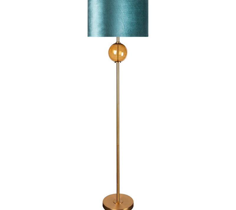 Lampa Musa turkusowa fi 46 x 165 cm – stworzy przytulną atmosferę