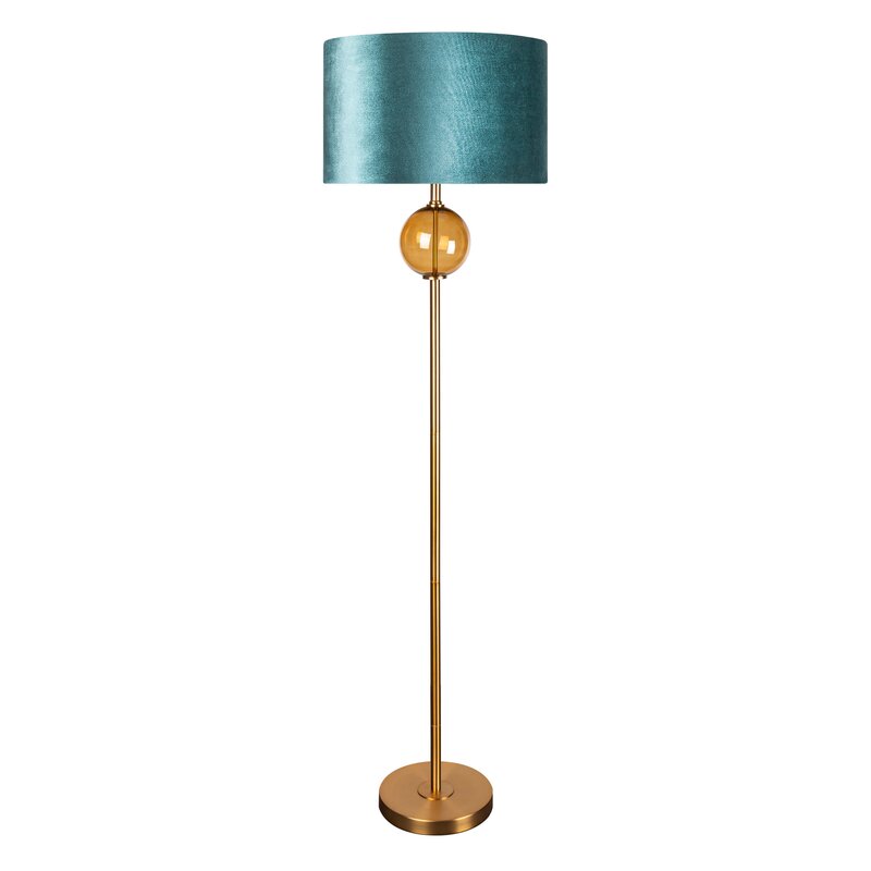 Lampa Musa turkusowa fi 46 x 165 cm – stworzy przytulną atmosferę