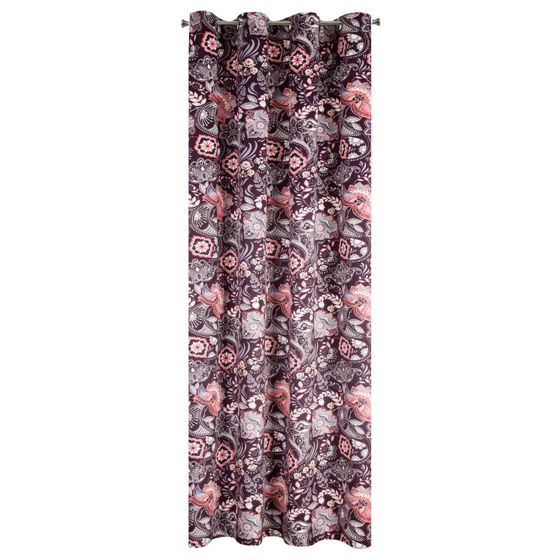 Zasłona gotowa Mirei burgundowa 140 x 250 cm – zaciemnia pomieszczenie