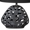 LAMPA DEKORACYJNA DAKOTA (1) O 25 X 40 CM CZARNY