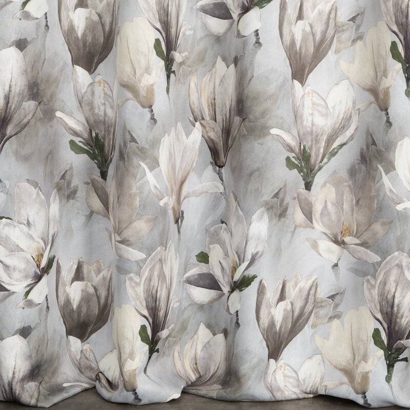 Zasłona gotowa LARI popielata 140 x 250 cm – zaciemnia pomieszczenie