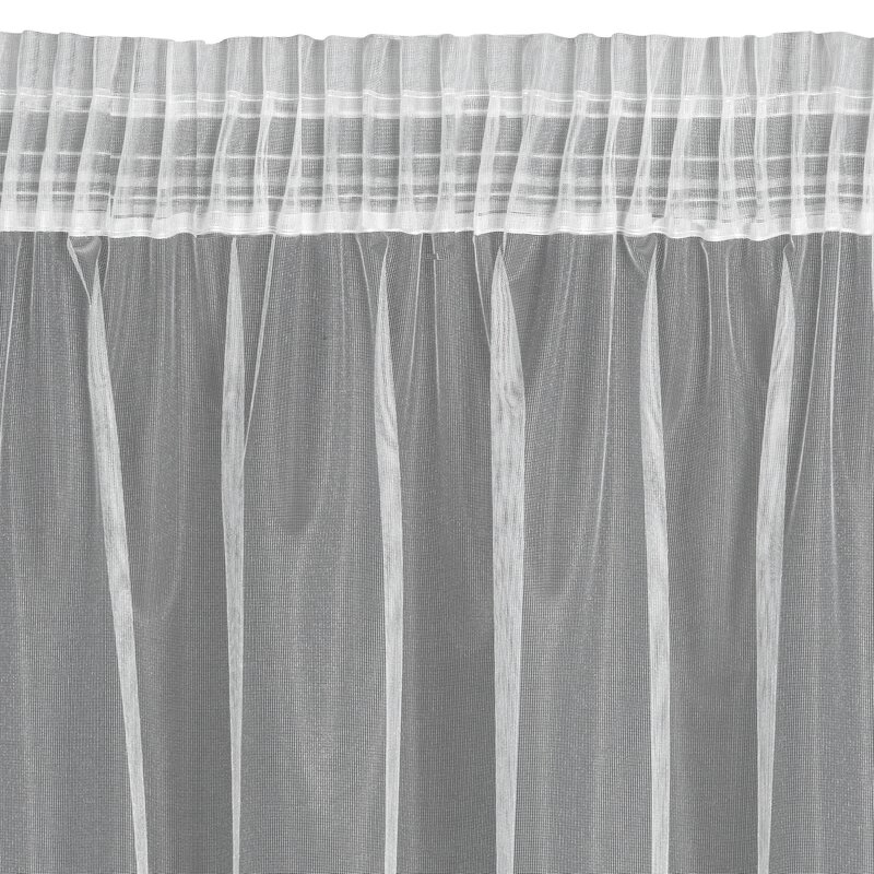 FIRANA GOTOWA MAYA NA TAŚMIE 300 X 145 CM BIAŁY