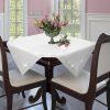 OBRUS DEKORACYJNY 40 X 140 CM BIAŁY E/ELEGANTE/B 40X140