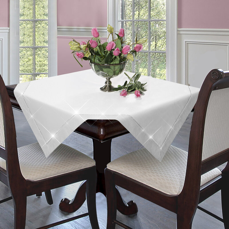 OBRUS DEKORACYJNY 40 X 140 CM BIAŁY E/ELEGANTE/B 40X140