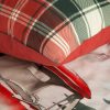 Pościel świąteczna Xmas czerwona 220 x 200 cm – 100% bawełna