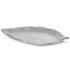 PATERA DEKORACYJNA ALIRA (01) 41 X 19 X 4 CM SREBRNY