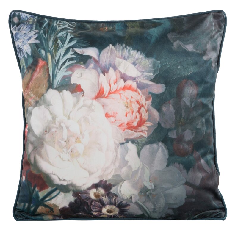 Poszewka Velvet kremowa 45 x 45 cm – wprowadzi przytulność