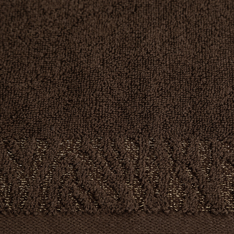 Ręcznik Margo brązowy 70 x 140 cm – miękki i chłonny