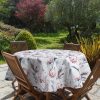 Obrus tarasowy Garden biały O 150 cm – idealny na przyjęcia