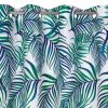 Zasłona gotowa Palms biała 140 x 250 cm – wprowadza świeżość