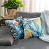 POSZEWKA VELVET 94 45 X 45 CM NIEBIESKI