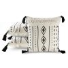 Poszewka boho kremowa 45 x 45 cm – wprowadza ciepło