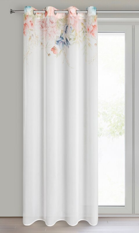 Zasłona gotowa Arlena biały 135 x 250 cm – wprowadza świeżość