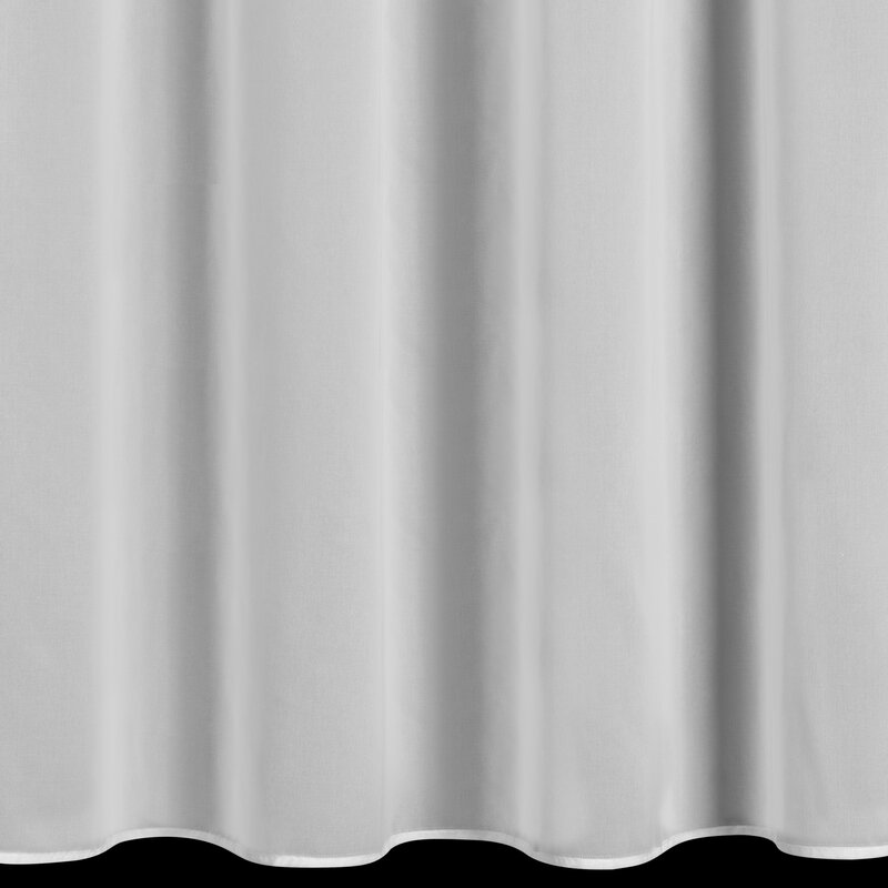 Firana gotowa Arleta biała 135 x 270 cm – szyfonowa, rozprasza światło