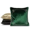 Poszewka velvet ROYAL 9 miodowa 45 x 45 cm – doda przytulności