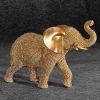 Figurka ceramiczna ELDO złota 17 X 6 X 13 CM – symbol szczęścia