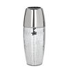 Wazon ceramiczny Mirona srebrny 14 x 9 x 35 cm – na susze i kwiaty