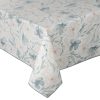 Obrus Ines naturalny 145 x 240 cm – z kwiatowym wzorem