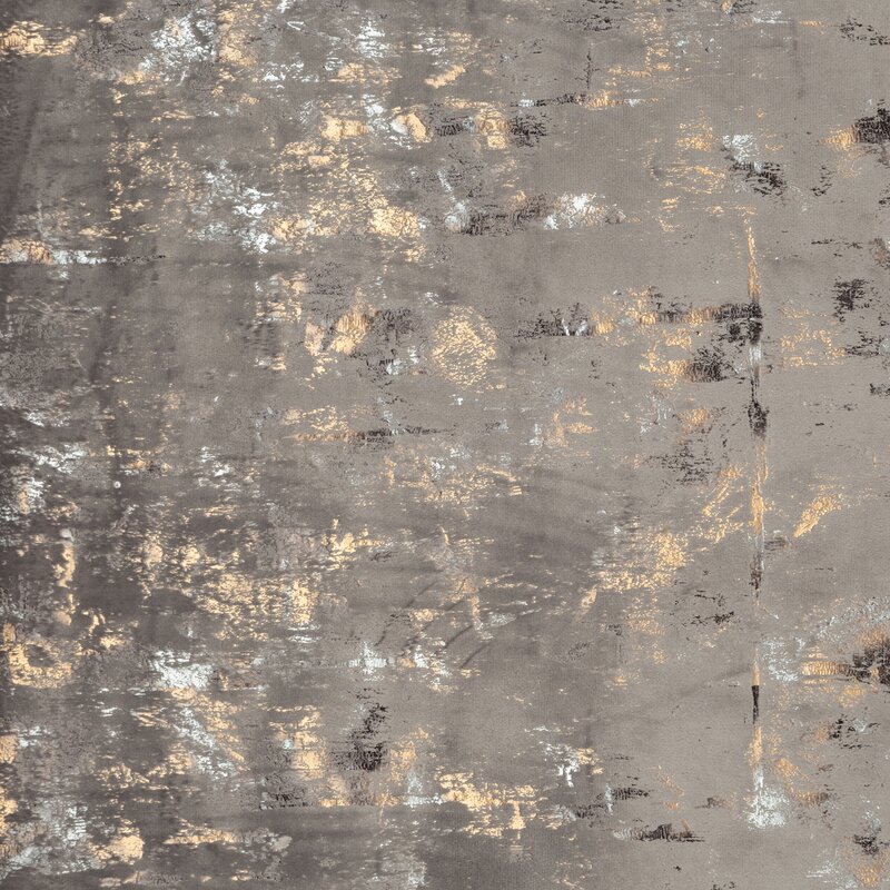 Zasłona gotowa welwetowa Tami stalowa 140 X 250 CM – miękka i elegancka