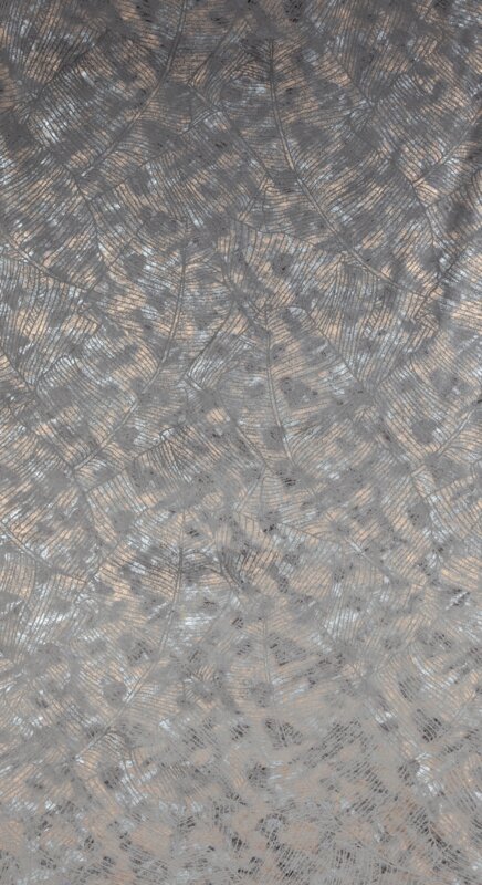 Zasłona gotowa Tulia stalowa 135 x 270 cm – zaciemnia pomieszczenie