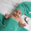 Ręcznik dla dziecka baby71 miętowy 15 x 21 cm – delikatny dla skóry
