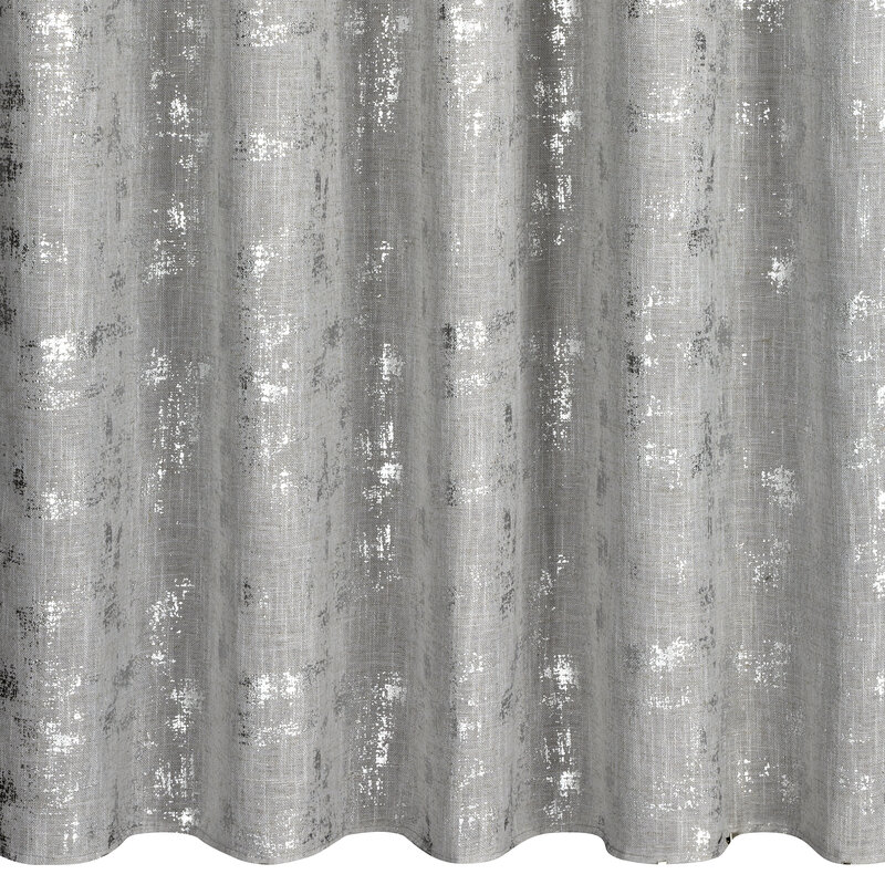 Zasłona gotowa Ines srebrna 140 x 270 cm – rozprasza światło