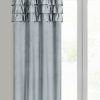 Zasłona gotowa srebrna 140 x 250 cm – dodaje przytulności