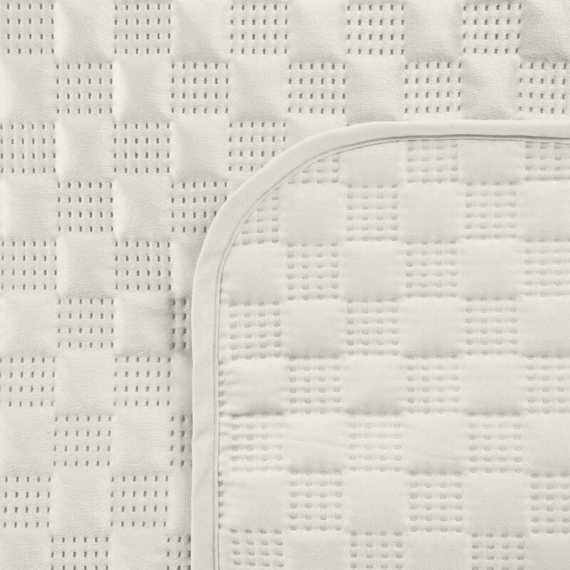 Narzuta Velvet Sofia kremowa 200 x 220 cm – dodaje przytulności