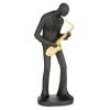 Figurka ceramiczna SONIK (02) złota 8 X 4 X 16 CM – w kształcie nuty muzycznej