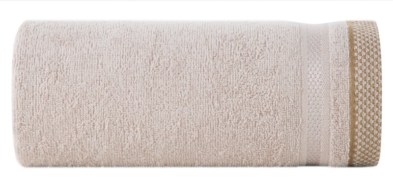 Ręcznik Abbie beżowy 30 x 50 cm – miękki i chłonny