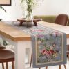 Obrus gobelinowy POP popielaty 40x100 cm – doda uroku jadalni