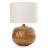 Lampa stołowa biała O 37 x 50 cm – rozświetla wnętrze
