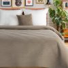 Narzuta Velvet czarna 220 x 240 cm – miękka i stylowa