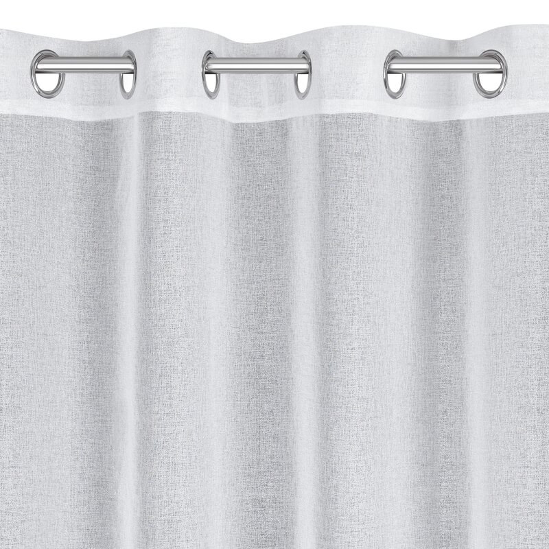 Zasłona gotowa Lena biała 140 x 250 cm – gotowa do zawieszenia