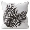 Poszewka welwetowa Ming10B biała 45 x 45 cm – doda charakteru