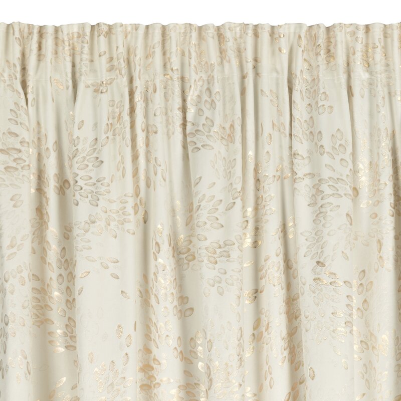 Zasłona gotowa Felis kremowa 140 x 270 cm – delikatne zaciemnienie
