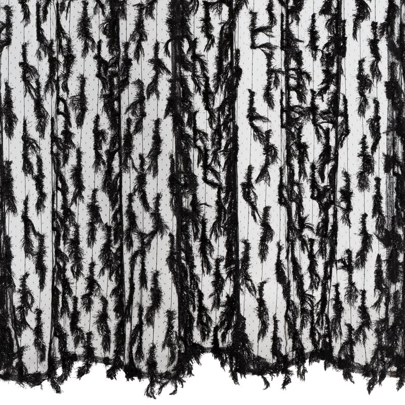Zasłona gotowa Eva Minge czarna 140 x 250 cm – zaciemniająca i stylowa