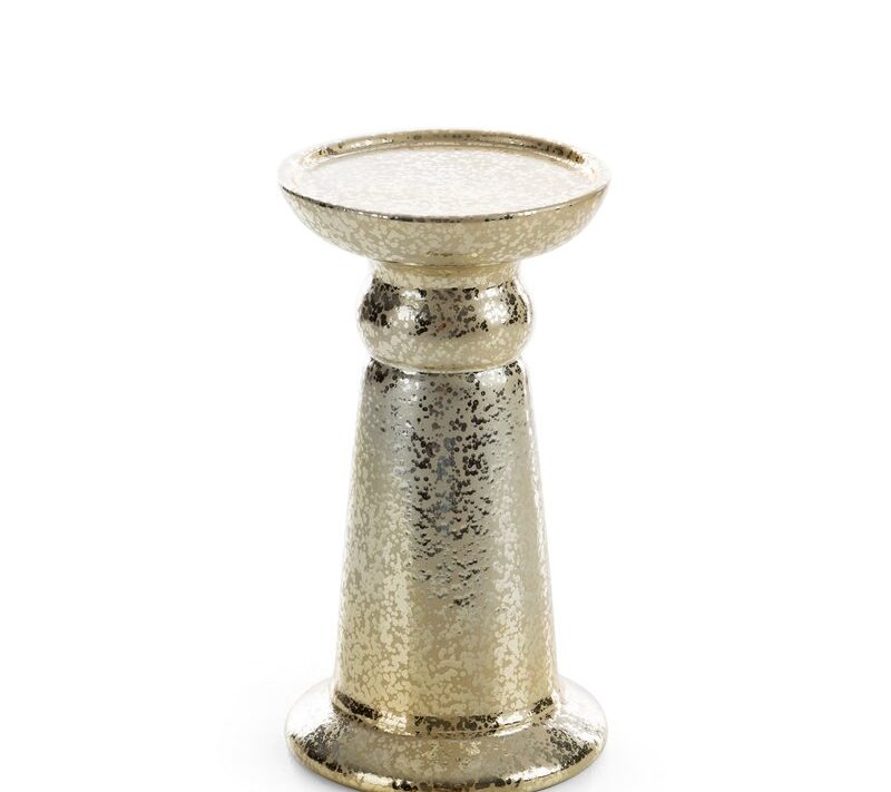 Świecznik ceramiczny Sophia szampański O 11 X 20 CM – rozświetla wnętrze