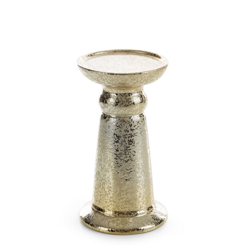 Świecznik ceramiczny Sophia szampański O 11 X 20 CM – rozświetla wnętrze