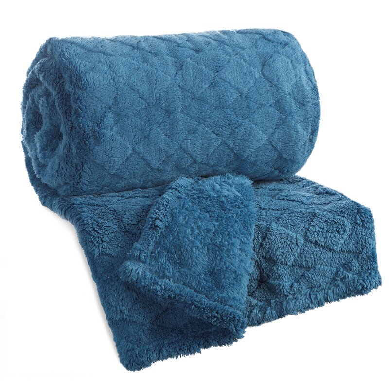 KOC D91 NANCY 200 X 220 CM GRANATOWY